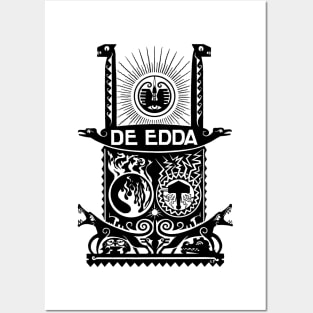 Cover design for Dutch translation of the Edda Posters and Art